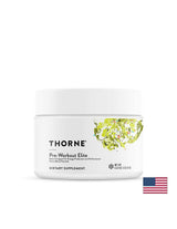 Pre-Workout Elite - Energy Metabolism Support Formula, 122.6g Citrus Flavored Powder - Nutra Best Europe