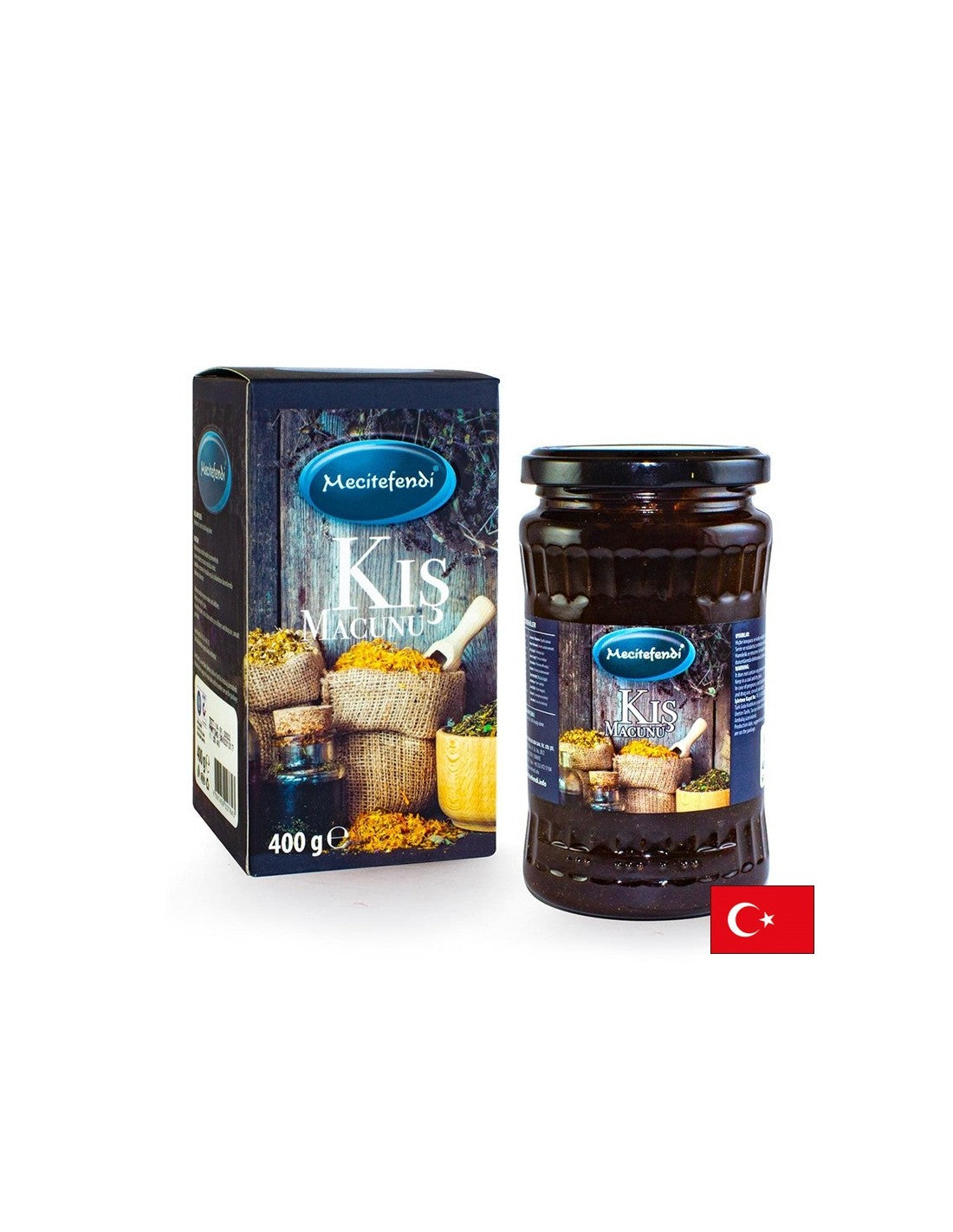 Winter herbal paste with carob against colds and flu, 400 g - Nutra Best Europe