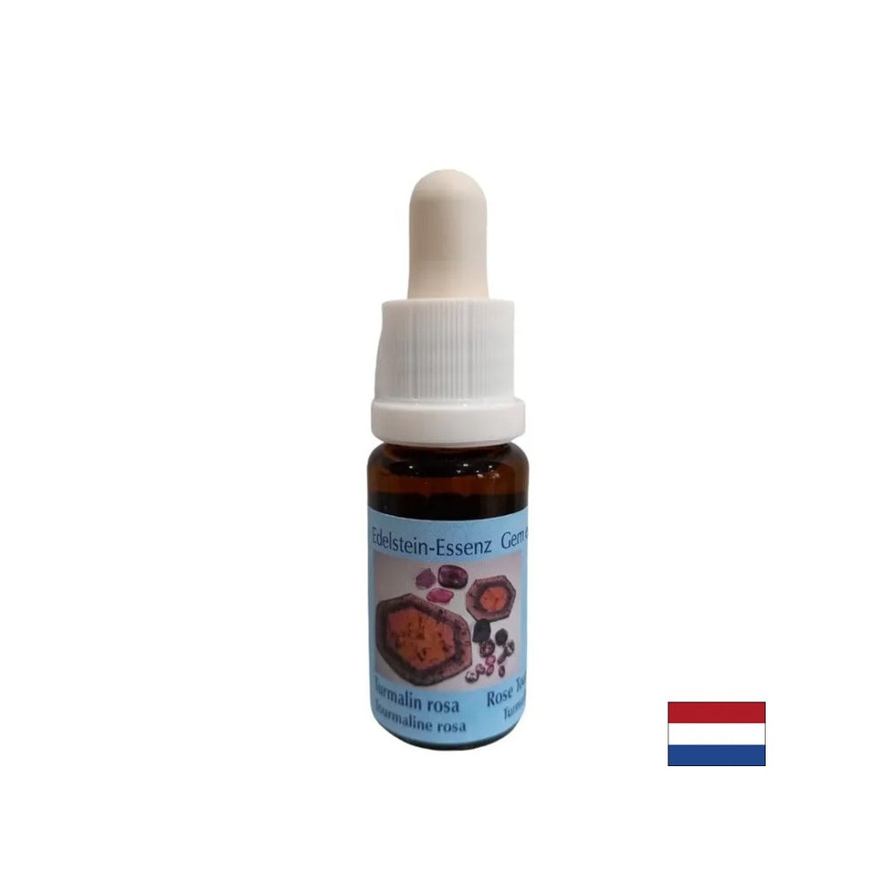 Removes negative emotions - Essence Pink Tourmaline No. 17, drops 15 ml - Nutra Best Europe