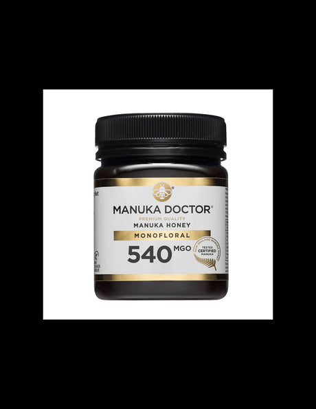Premium Quality Monofloral 540 MGO - Monofloral manuka honey, 250 g - Nutra Best Europe