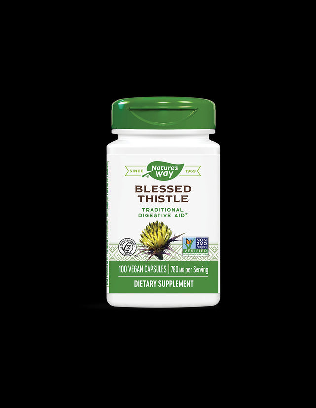 Blessed Thistle 390 mg - 100 capsules - Nutra Best Europe
