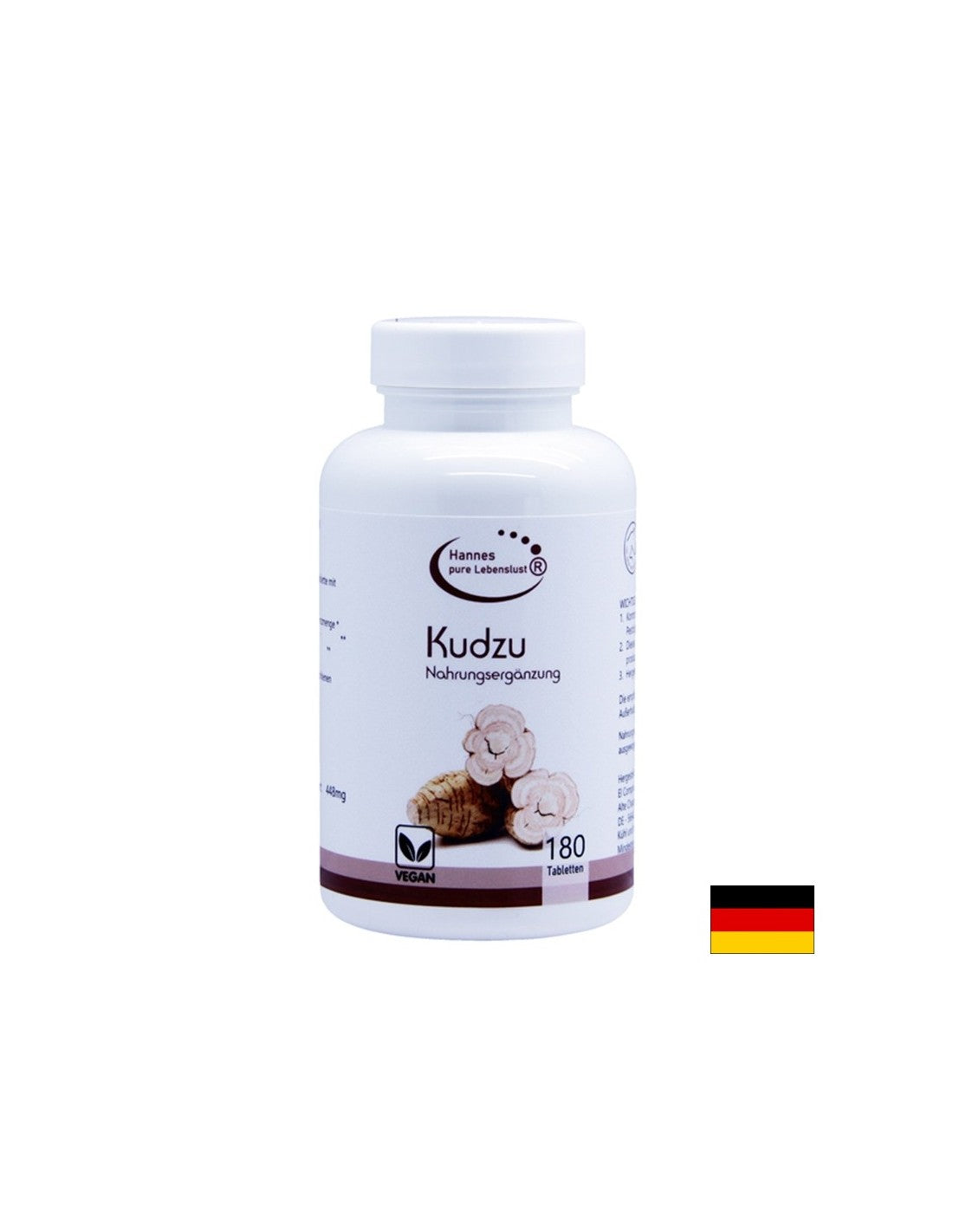 For nicotine and alcohol addiction - Kudzu (Indian Yams), 180 capsules - Nutra Best Europe