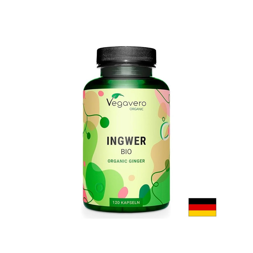 For stomach discomfort - Ginger (root), 120 capsules - Nutra Best Europe