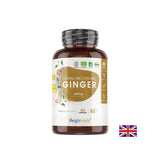 For stomach discomfort - Ginger (root), 90 capsules - Nutra Best Europe