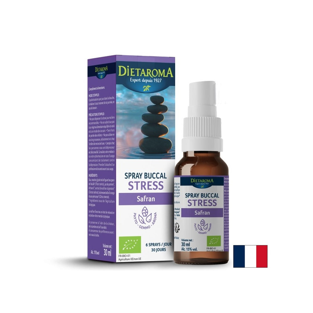 For stress and mental strain, oral spray, 30 ml - Nutra Best Europe