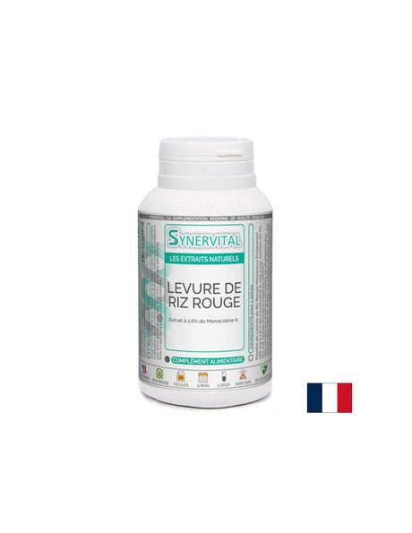 For high cholesterol - Red rice (from yeast), 60 capsules - Nutra Best Europe