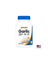 For high cholesterol - Garlic (oil extract), 10 mg x 240 softgel capsules - Nutra Best Europe