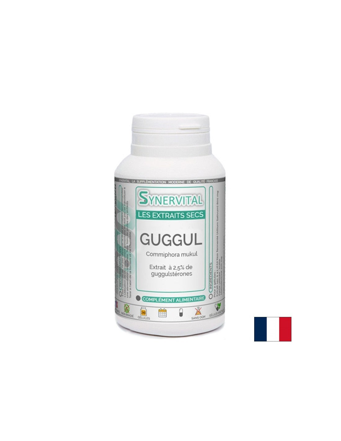 For high cholesterol - Guggul (resin extract), 60 capsules - Nutra Best Europe