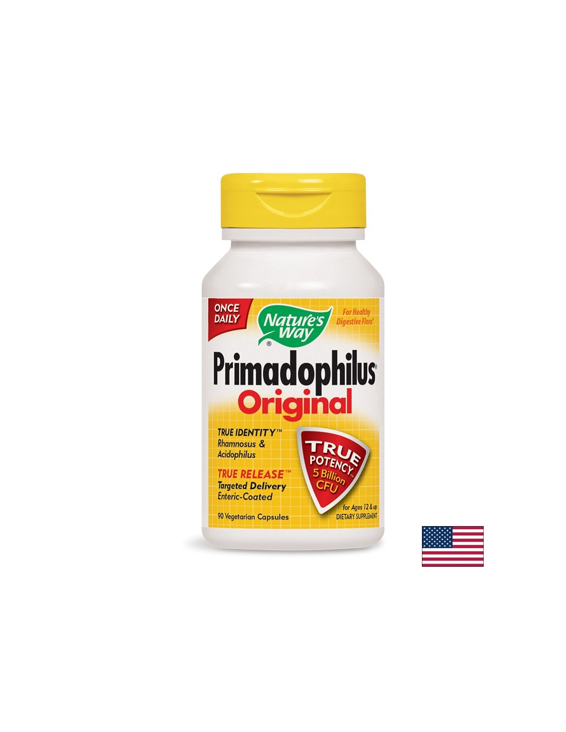 Primadophilus Original 5 Billion - 90 capsules - Nutra Best Europe