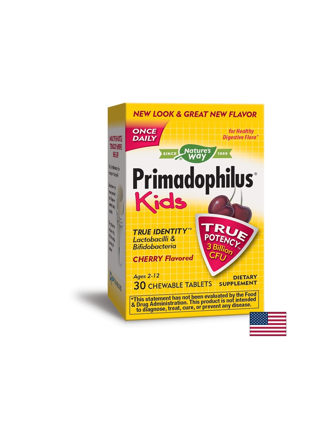 Primadophilus Kids 3 Billion - 30 Tablets - Nutra Best Europe