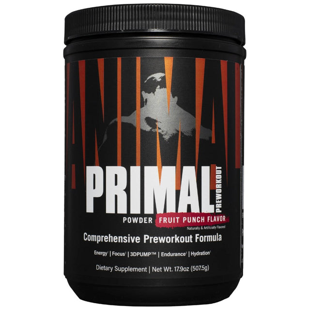 Animal Primal Preworkout | Comprehensive Preworkout Formula - 507 grams - Nutra Best Europe