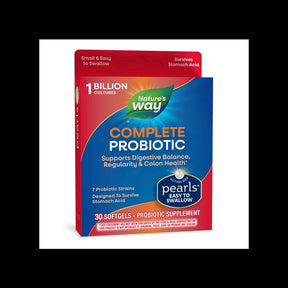 Probiotic Pearls Complete Digestive Health / Probiotic for good digestion, 30 softgel capsules Nature's Way - Nutra Best Europe