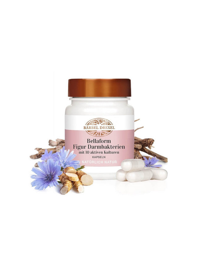 Probiotic mix, fiber & chromium for a slim figure - Bellaform, 6 billion active probiotics, 30 capsules - Nutra Best Europe