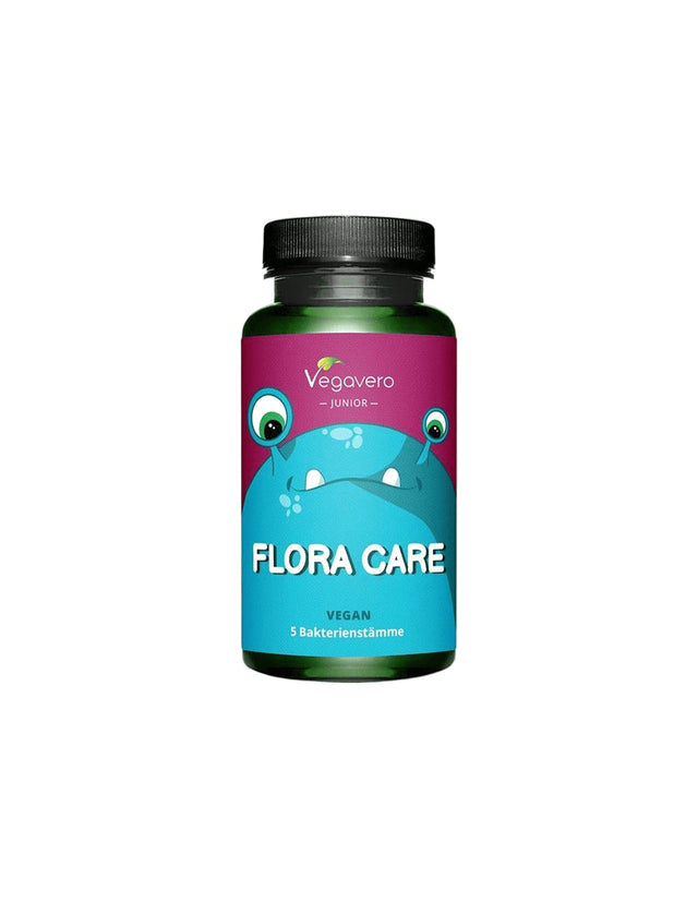 Probiotics for children - Flora Care Junior, 75 g Vegavero powder - Nutra Best Europe
