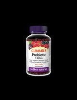 Probiotic Gummies 5 billion active probiotics, 60 jelly tablets, with a flavor of forest fruits - Nutra Best Europe
