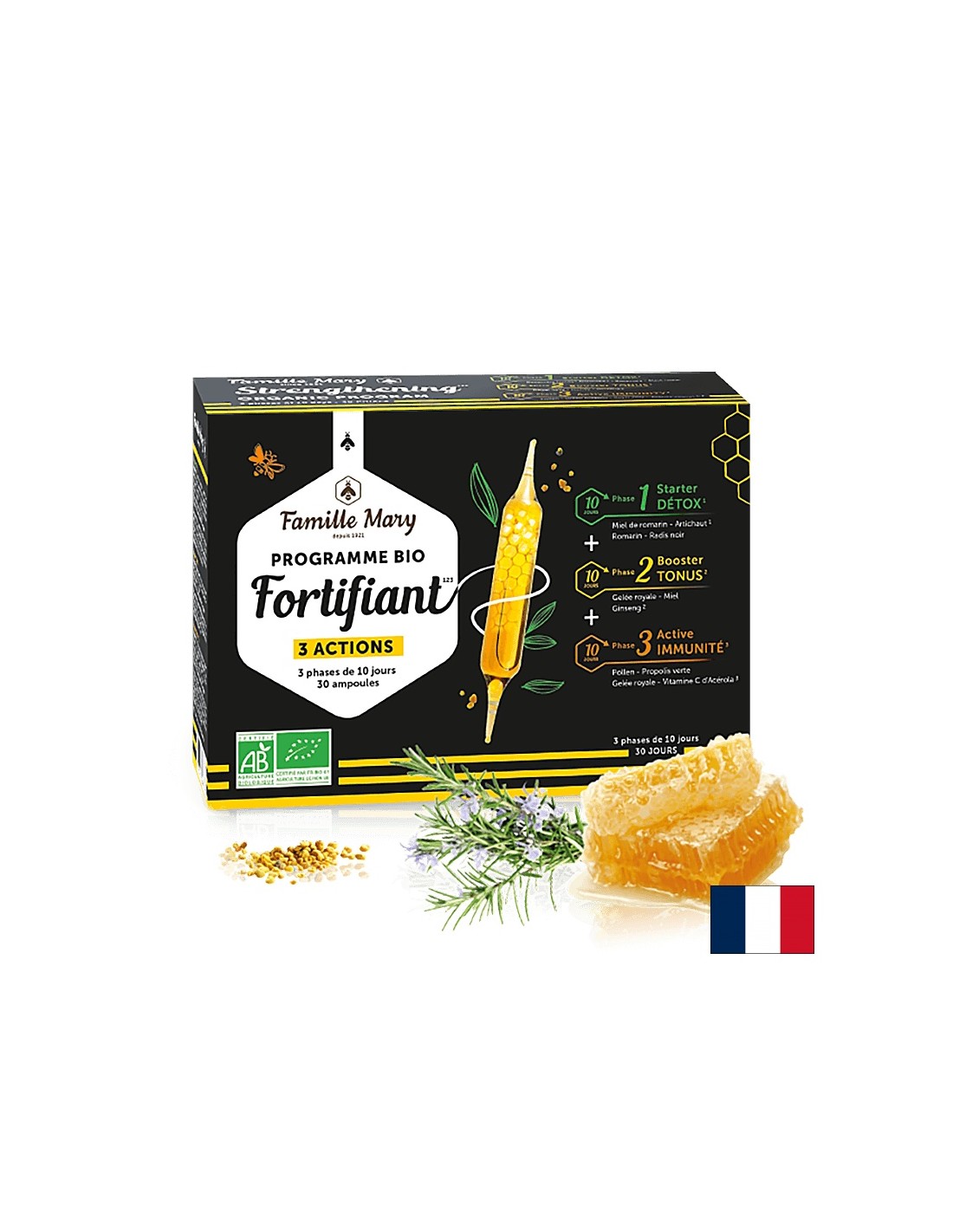 Program BIO Fortifant / 30-day BIO program for detoxification and strengthening of the body, 30 pcs. ampoules for drinking - Nutra Best Europe