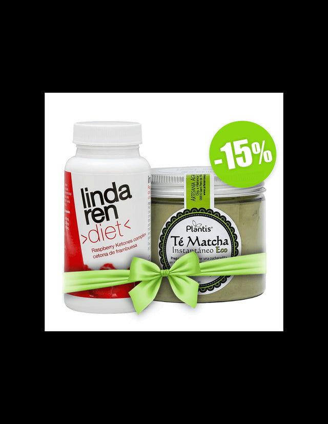 Promo package Healthy weight loss: Organic Matcha + Raspberry ketone complex - Nutra Best Europe