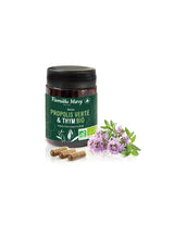 Propolis Verte & Thyme bio / Green propolis and thyme Organic, 60 capsules Famille Mary - Nutra Best Europe