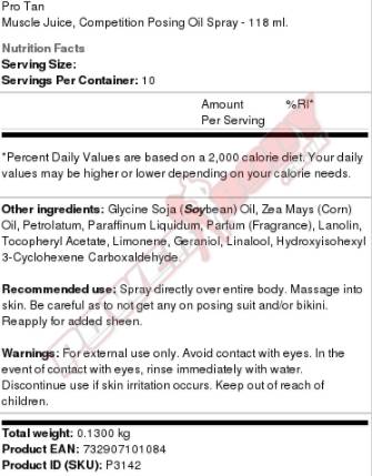 PROTAN Muscle Juice / 118 ml. - 118 ml - Nutra Best Europe