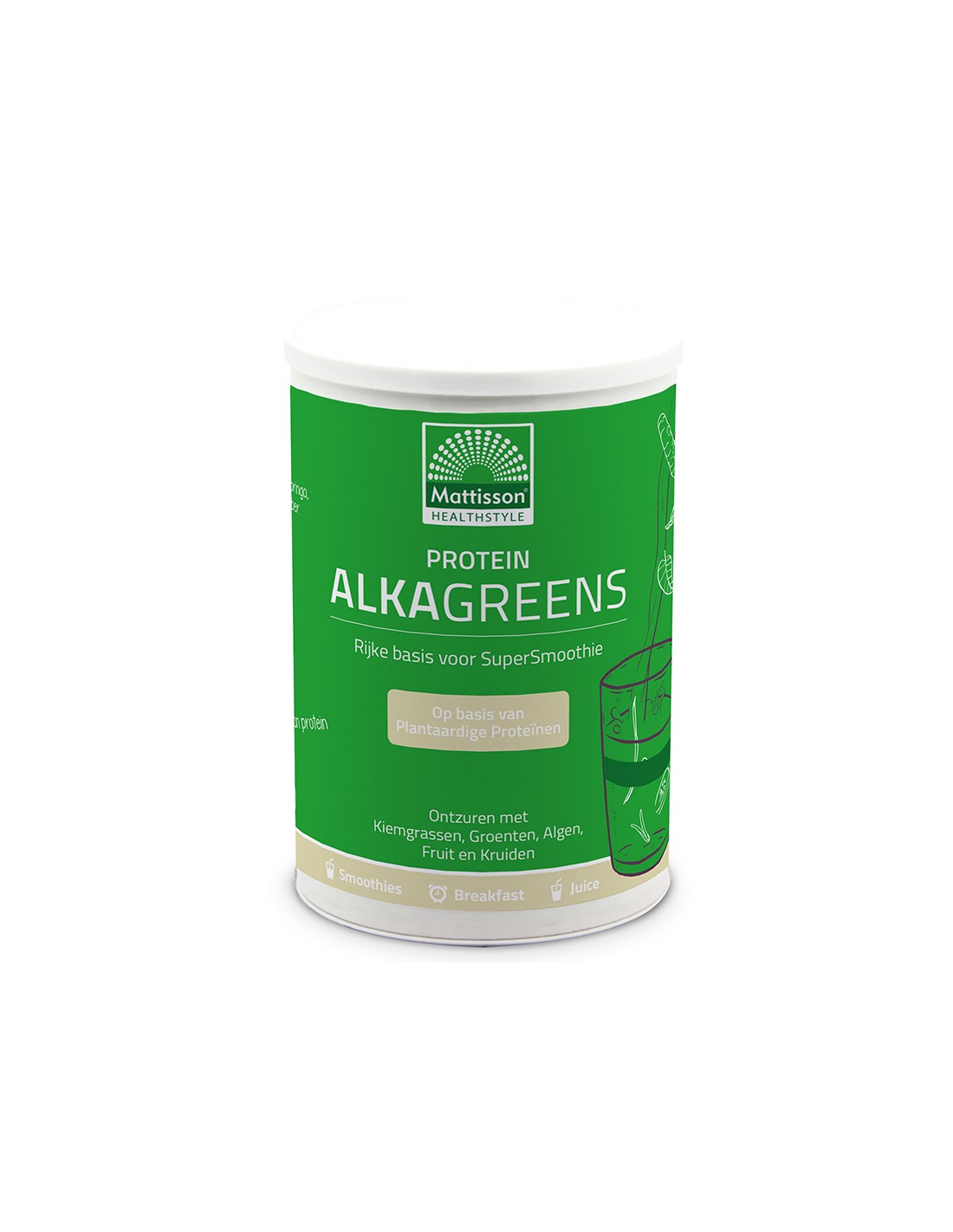 AlkaGreens protein, 300 g powder - Nutra Best Europe
