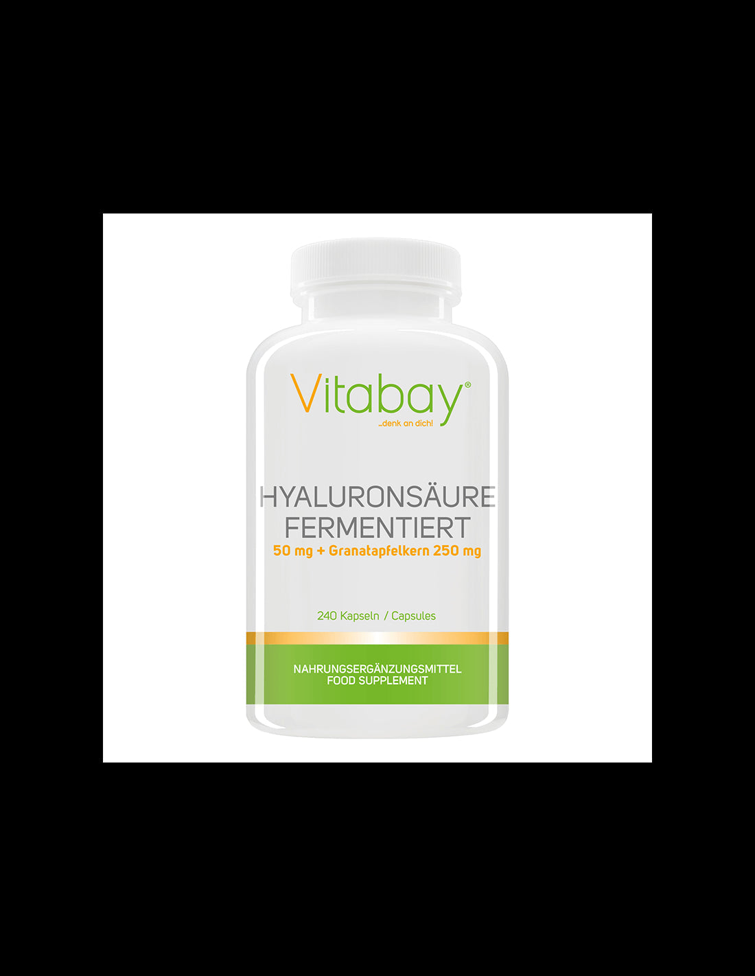 Anti-aging skin - Hyaluronic acid + Pomegranate, 240 capsules - Nutra Best Europe