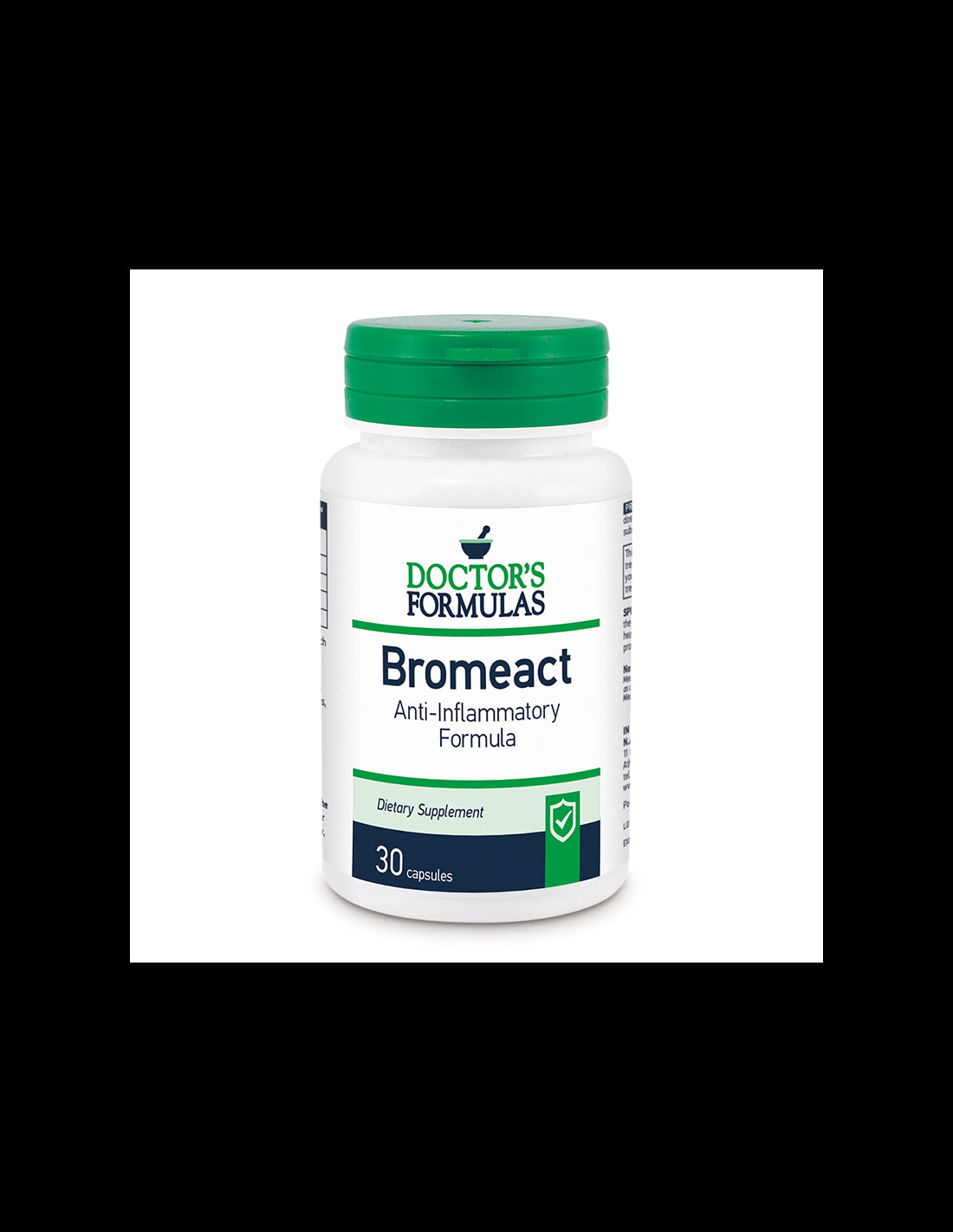 Anti-Inflammatory - Bromelain, Boswellia, Yellow Commune - Bromeact, 30 Capsules Doctor's Formulas - Nutra Best Europe
