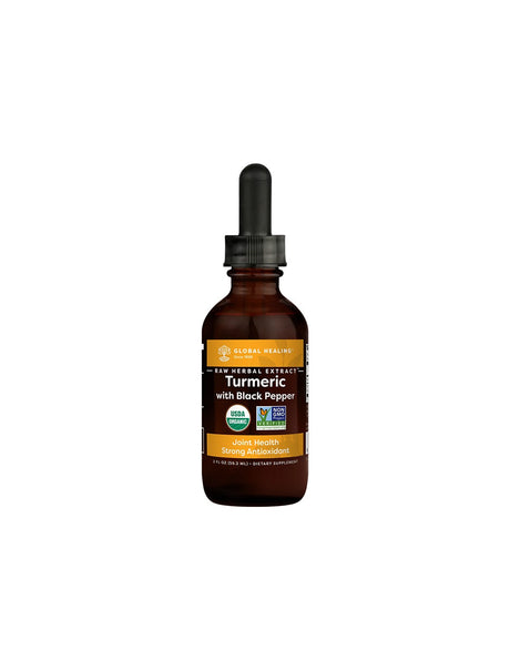 Anti-inflammatory effect - Turmeric with black pepper, drops 59.2 ml - Nutra Best Europe