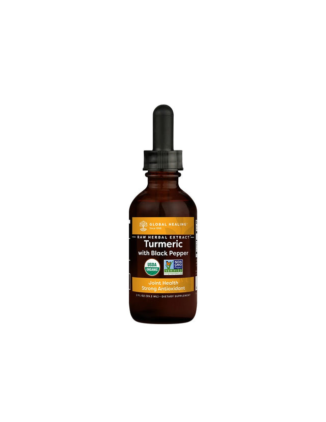 Anti-inflammatory effect - Turmeric with black pepper, drops 59.2 ml - Nutra Best Europe