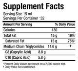 MCT Oil - 473 ml - Nutra Best Europe