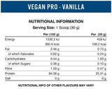 Vegan-Pro - Plant Based Protein Blend - 450 grams - Nutra Best Europe