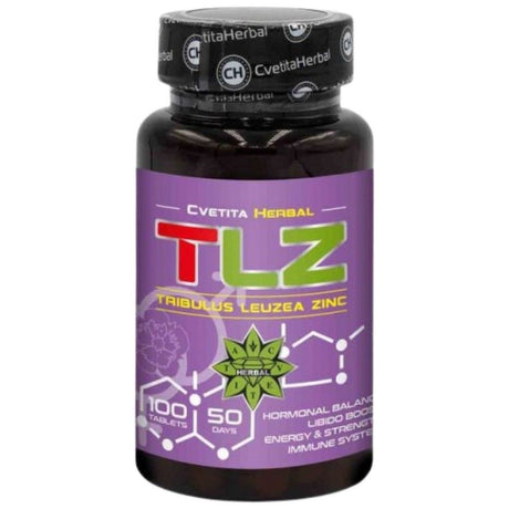 TLZ | Tribulus Leuzea Zinc - 100 Tablets - Nutra Best Europe