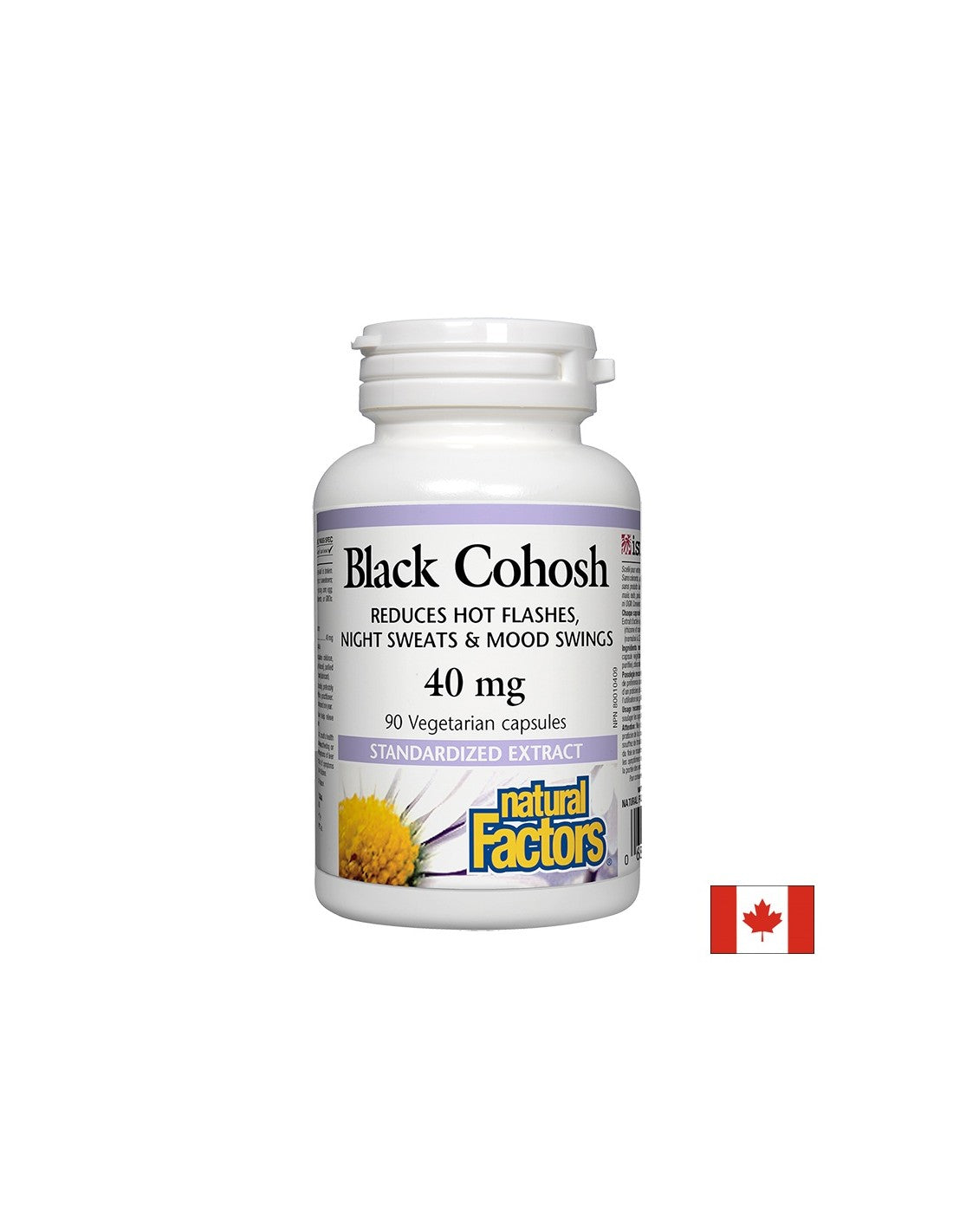Black Cohosh 40 mg - 90 capsules - Nutra Best Europe