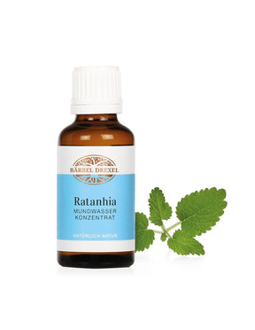 Ratanhia Mundwasser Konzentrat / For fresh breath - mouthwash / concentrate, 30 ml Bärbel Drexel - Nutra Best Europe