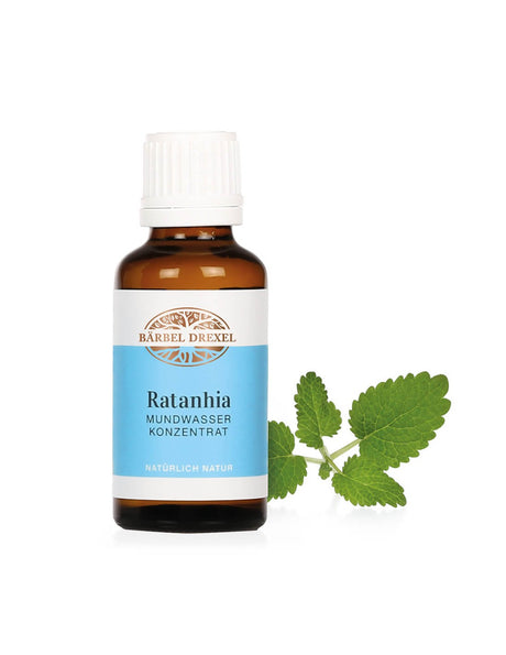 Ratanhia Mundwasser Konzentrat / For fresh breath - mouthwash / concentrate, 30 ml Bärbel Drexel - Nutra Best Europe