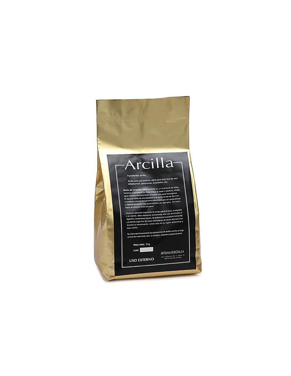 Arcilla - Gyógyító agyagpor, 2 kg Arte<tc>san</tc>ia