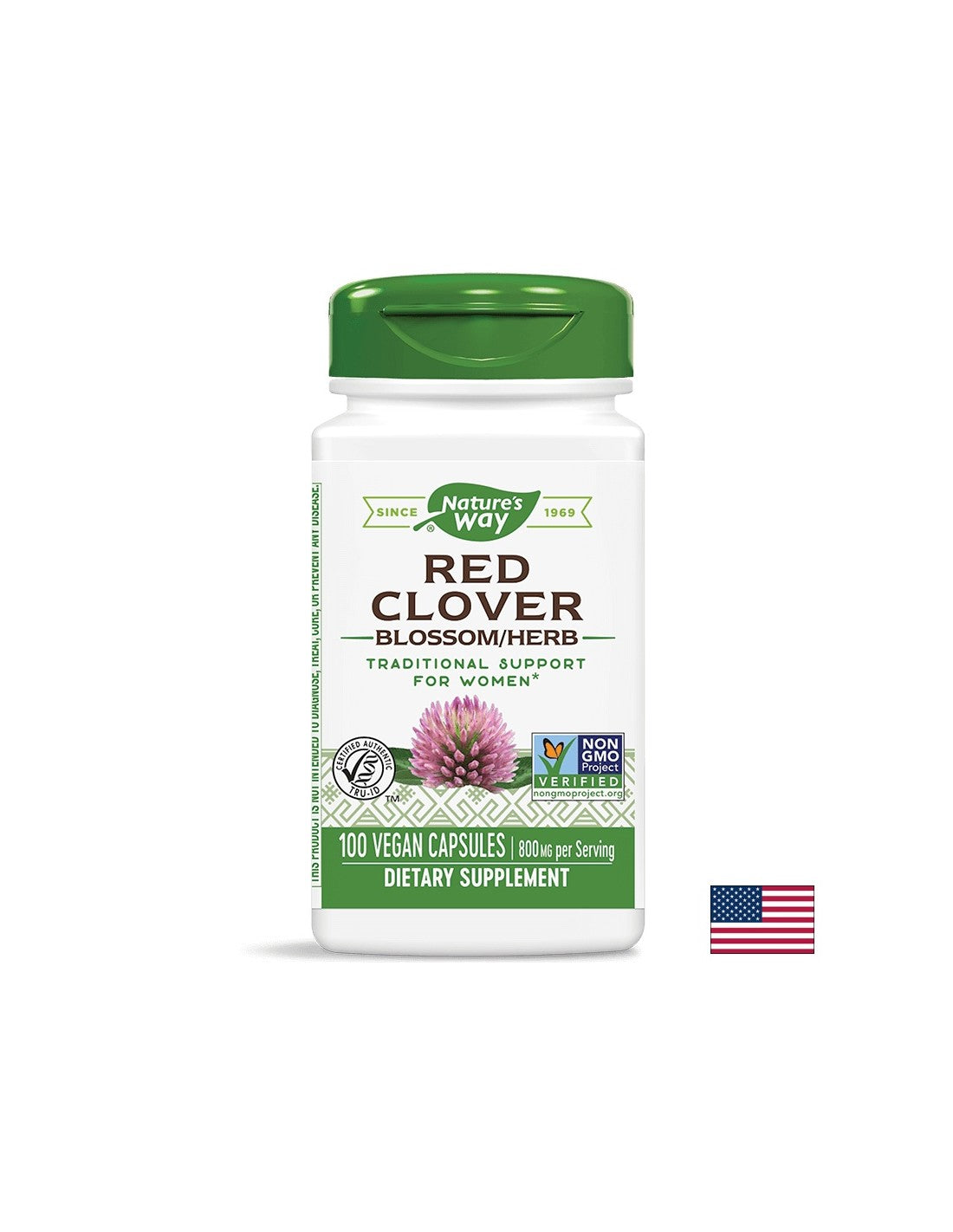 Red Clover Blossoms 400 mg - 100 capsules - Nutra Best Europe
