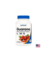 Weight reduction - Guarana, 500 mg/150 capsules Nutricost - Nutra Best Europe
