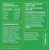 Digezyme / Digestive Enzymes - 90 capsules - Nutra Best Europe