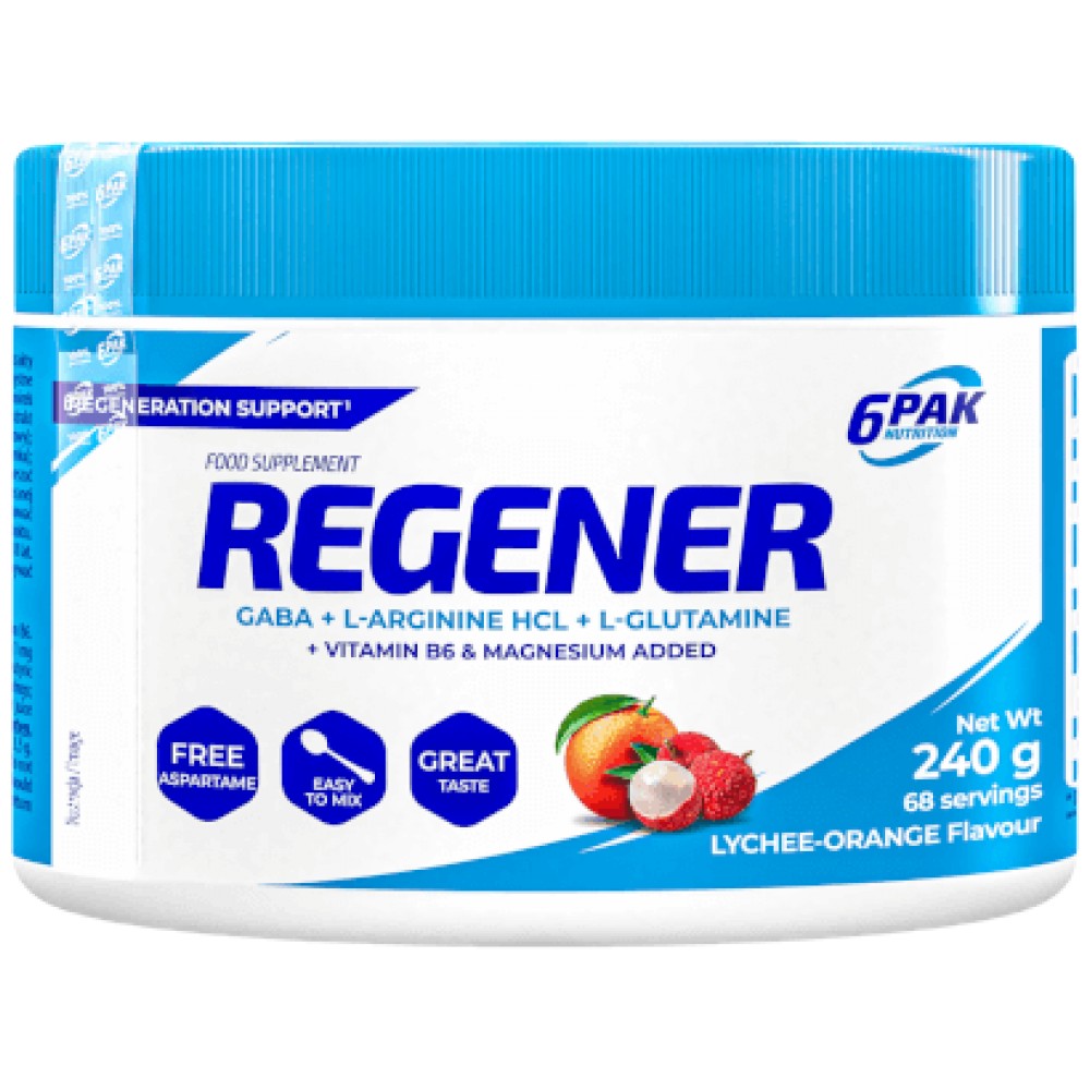 REGENER | GABA, L-Arginine & L-Glutamine - 240 grams - Nutra Best Europe