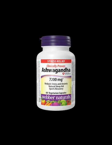 Relaxation of the nervous system - Ashwagandha 7200 mg, 60 V capsules - Nutra Best Europe