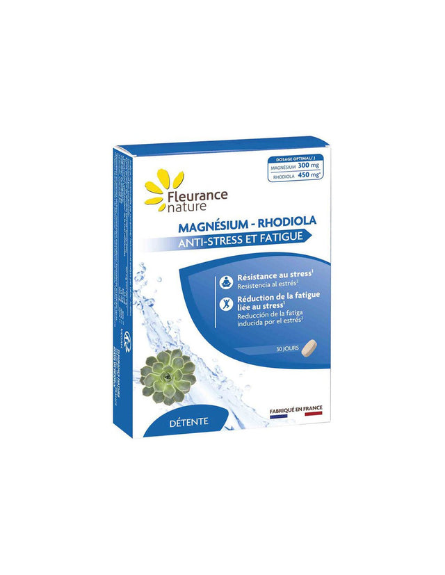 Relaxation of the nervous system - Magnesium + Golden root, 30 tablets - Nutra Best Europe