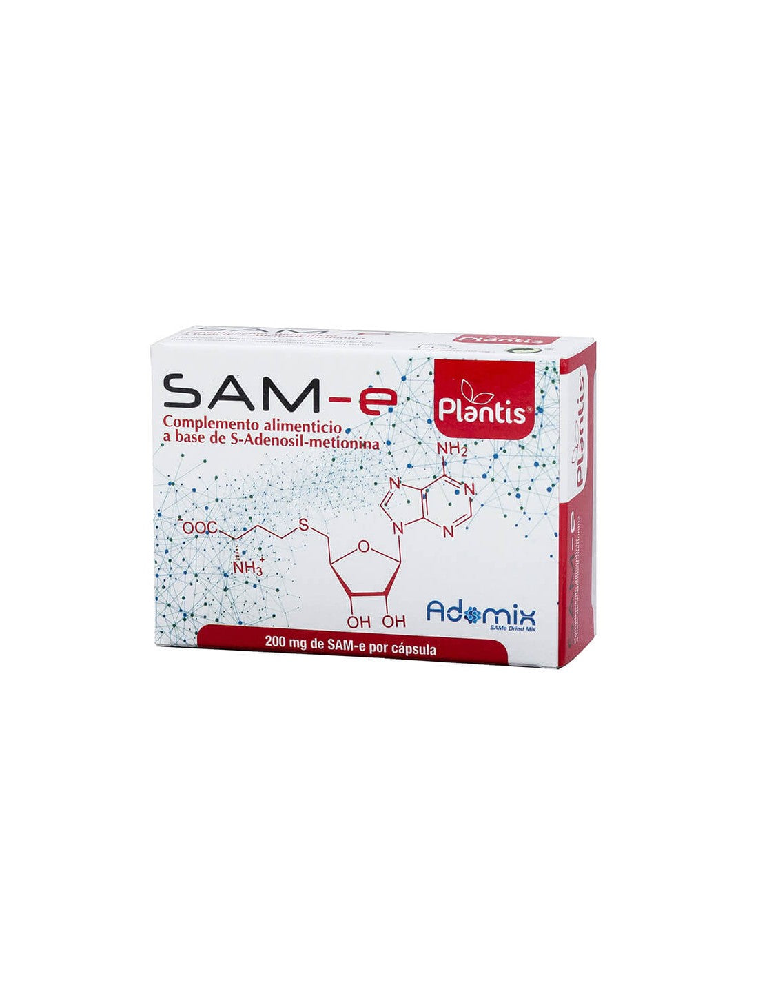 Relaxation of the nervous system - SAM-e Plantis, 200 mg x 30 capsules - Nutra Best Europe