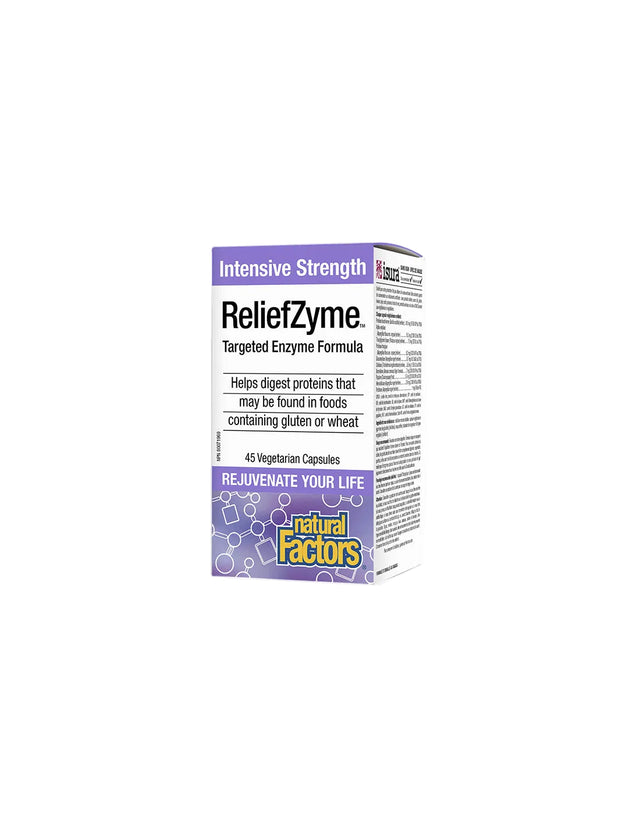 ReliefZyme - 45 capsules - Nutra Best Europe