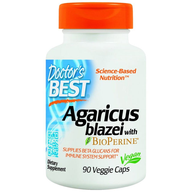 BEST Agaricus Blazei with BioPerine - 90 capsules - Nutra Best Europe