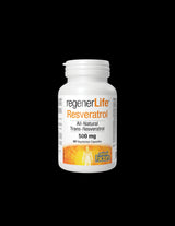 Regener Life™ Resveratrol 500 mg - 60 capsules - Nutra Best Europe