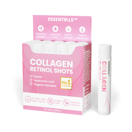 Collagen with Elastin, Q10 and Retinol 10x25 ml /1 box/ - Nutra Best Europe