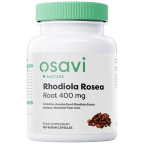 Rhodiola Rosea Root 400 mg - 120 capsules - Nutra Best Europe