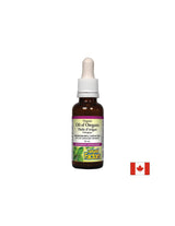 Oregano oil, organic - Oil of Oregano Organic 30 mg, 187 doses, 30 ml Natural Factors - Nutra Best Europe