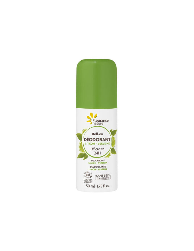 Roll-on deodorant with lemon and verbena, 50 ml Fleurance Nature - Nutra Best Europe