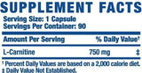L-Carnitine Caps XS - 60 capsules - Nutra Best Europe